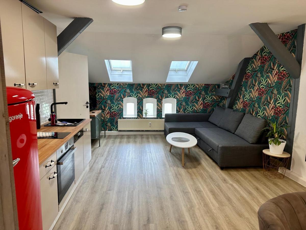 Apartment Zum Bunten Schmetterling Inkl. Parkplatz Erfurt Luaran gambar